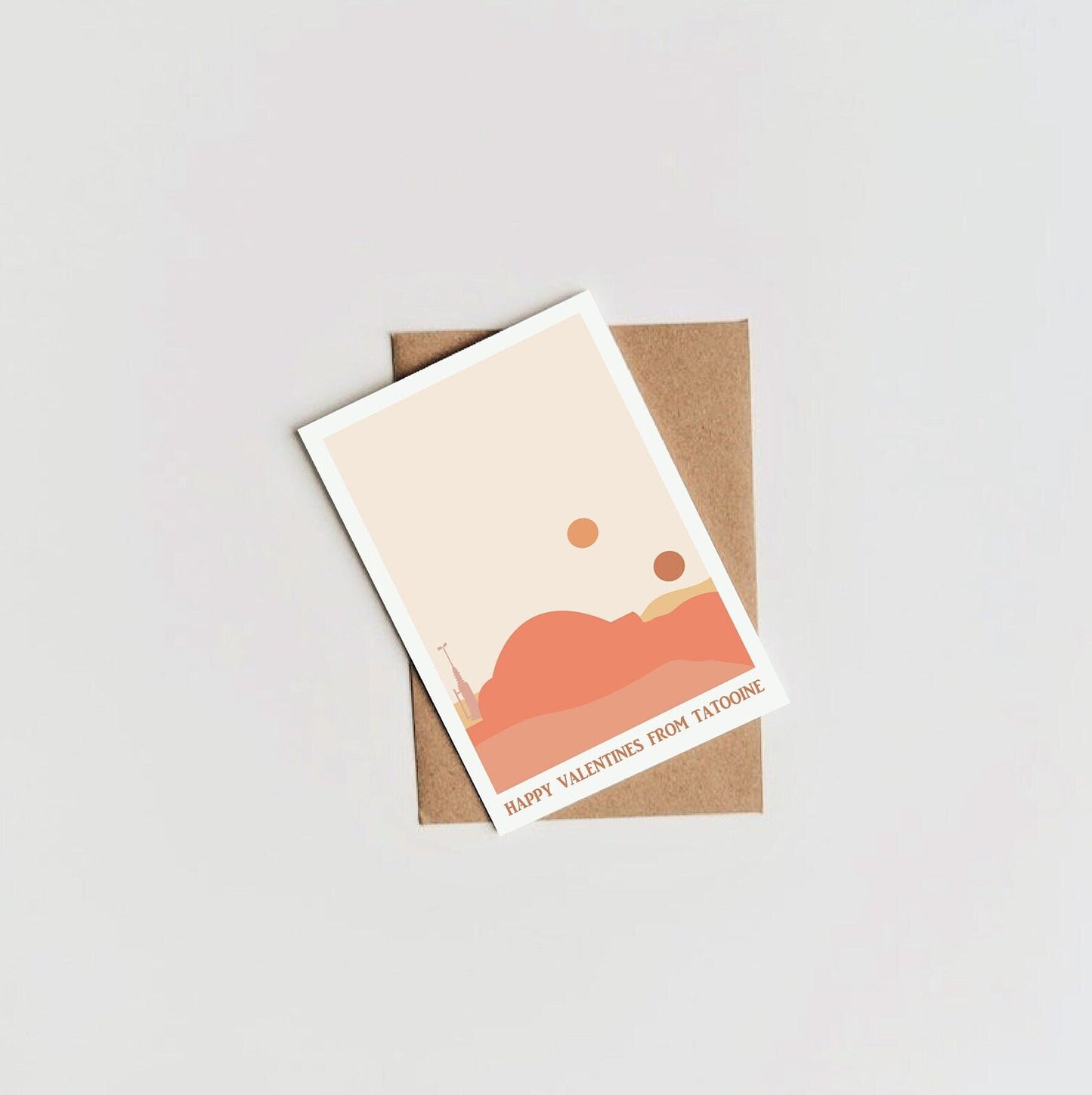 Boho Star Wars Tatooine Card
