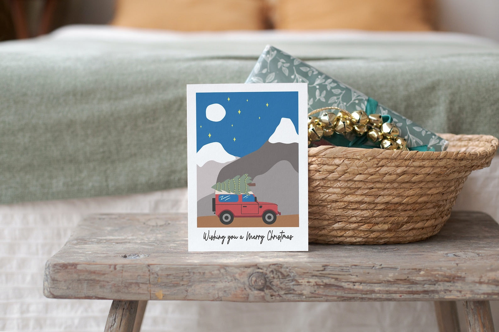 Christmas Land Rover Defender