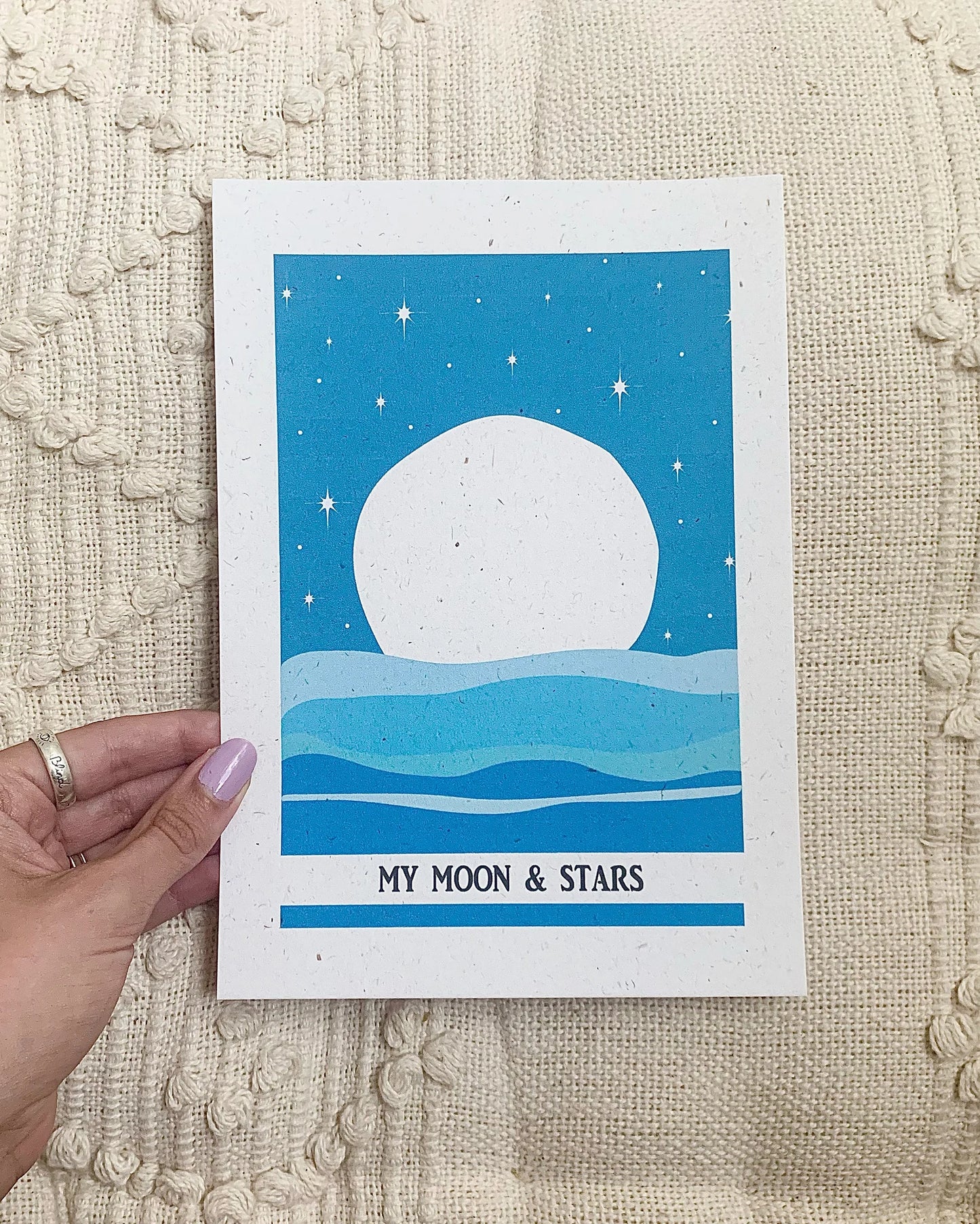 Moon & Stars Print