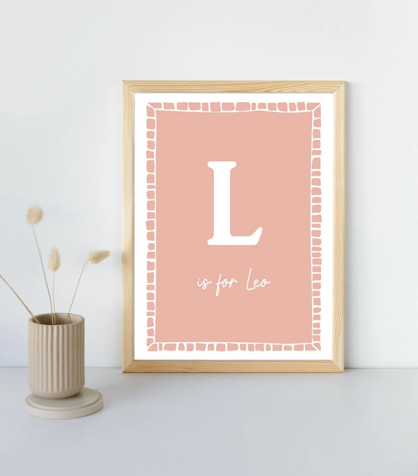 Personalised Initial Print