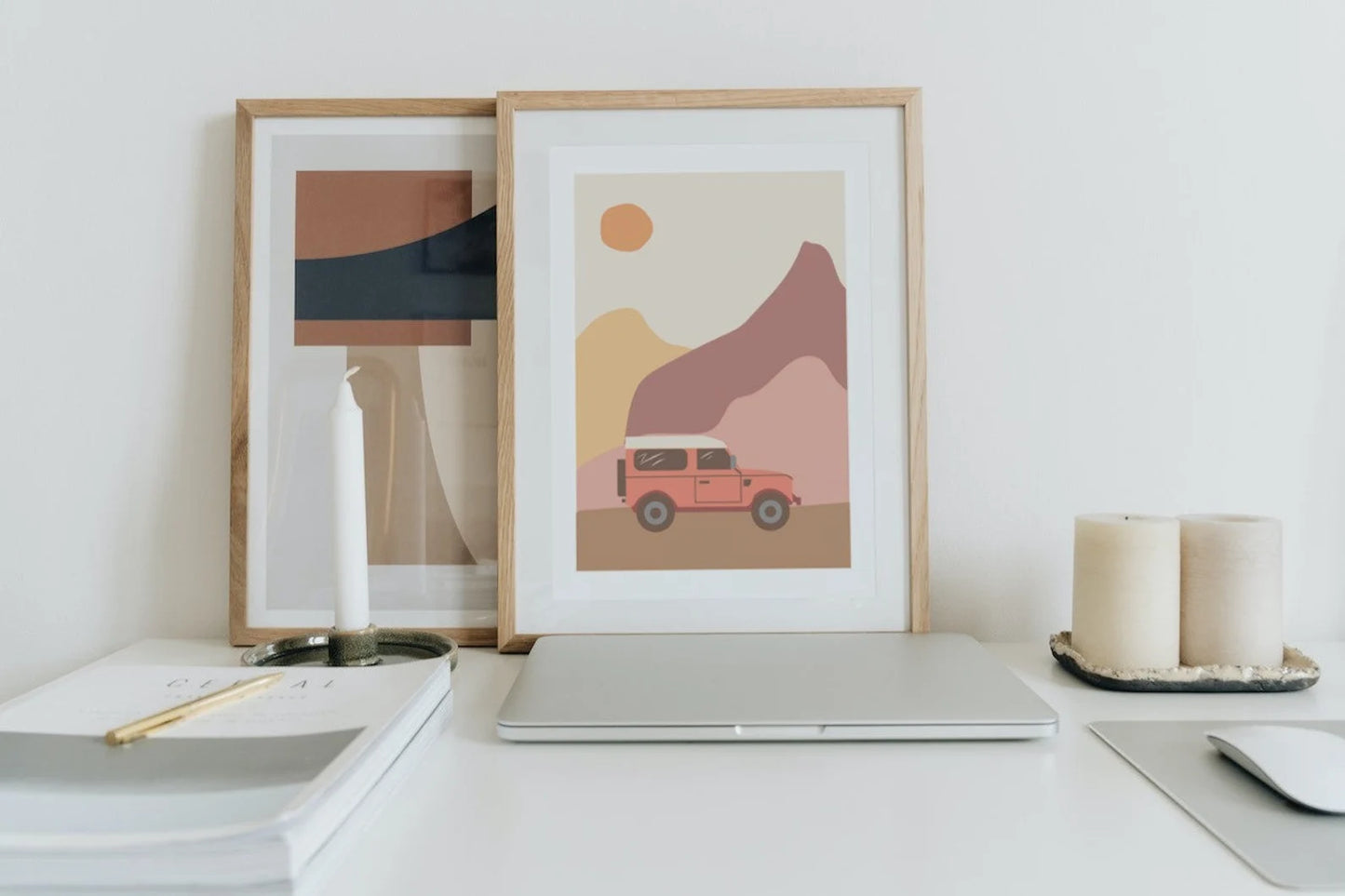 Boho Land Rover Defender Print