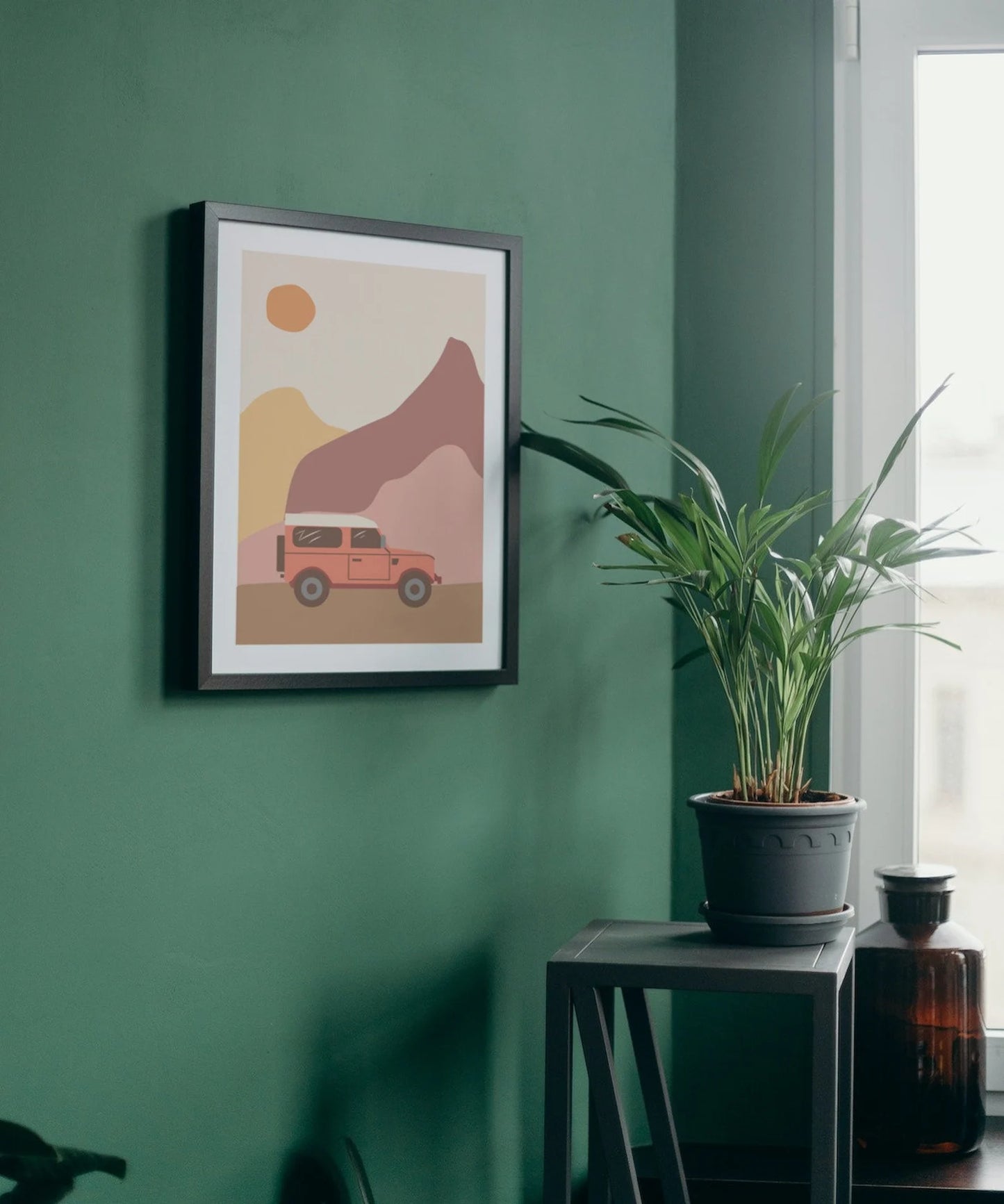 Boho Land Rover Defender Print