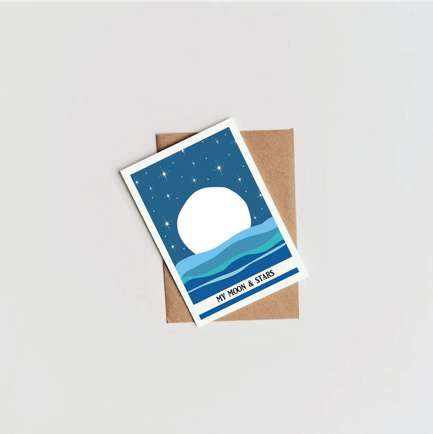 Moon & Stars Card