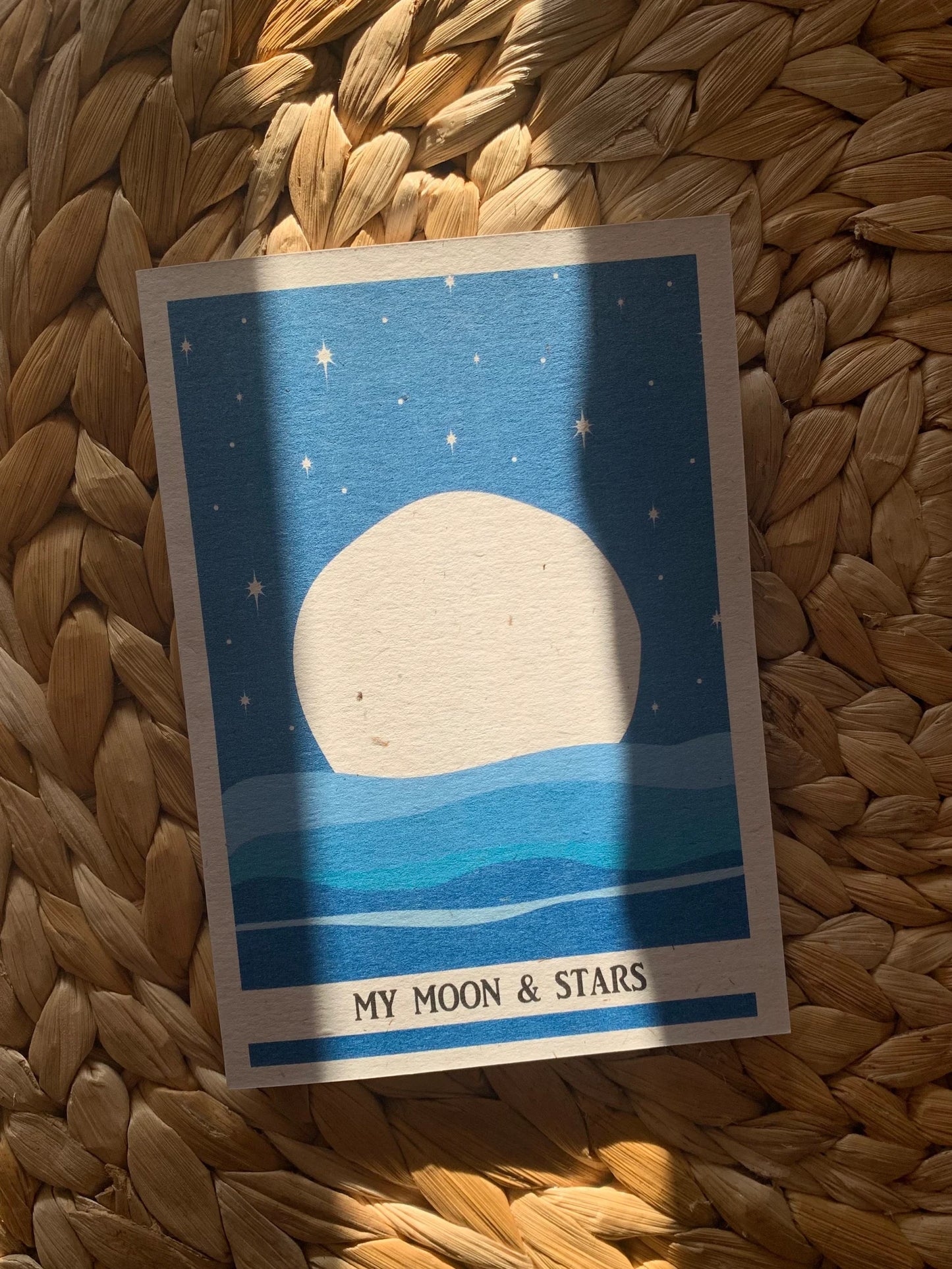 Moon & Stars Card