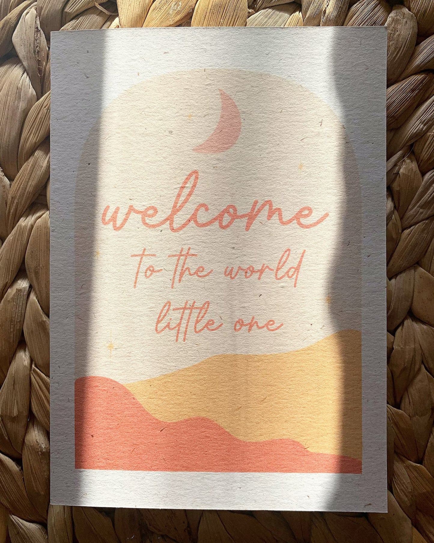 Welcome To The World Little One Card